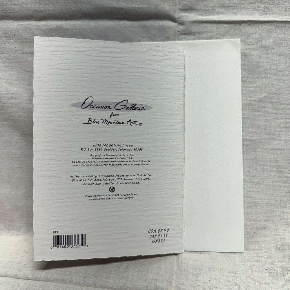 Blue Mountain Arts Occasion Gallerie‎ Greeting Cards Set of 8 Marriage Soul Mate